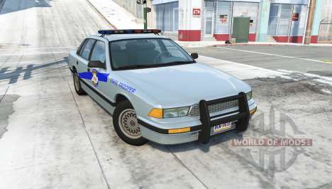 Gavril Grand Marshall kentucky state police v4.0 para BeamNG Drive