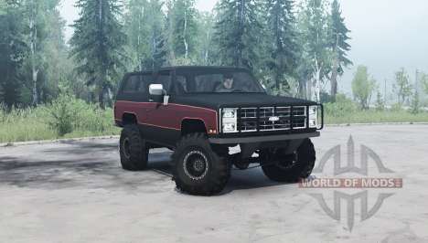 Chevrolet K5 Blazer 1985 para Spintires MudRunner