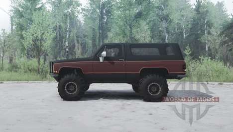 Chevrolet K5 Blazer 1985 para Spintires MudRunner