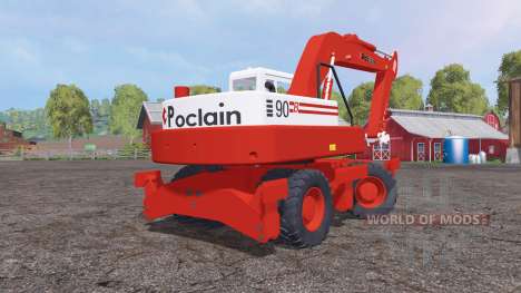 Poclain 90B para Farming Simulator 2015