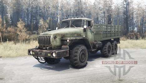 Ural 4320-10 para Spintires MudRunner