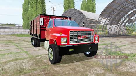 GMC C7500 dump truck para Farming Simulator 2017