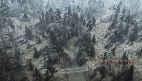 Floresta do jogo 4 para Spintires MudRunner