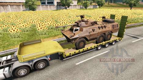 Military cargo pack v2.2.1 para Euro Truck Simulator 2
