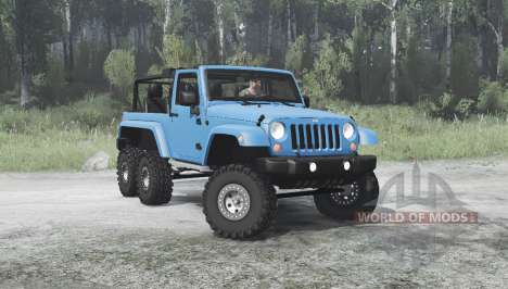 Jeep Wrangler (JK) 6x6 crawler para Spintires MudRunner