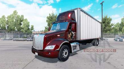 Peterbilt 579 box truck para American Truck Simulator