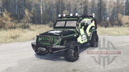Jeep Wrangler (JK) diesel para MudRunner