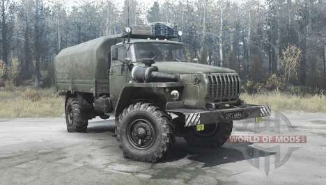 Ural 43206 v2.1 para Spintires MudRunner