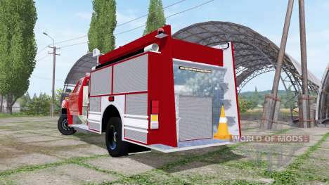 Ford F-700 fire truck para Farming Simulator 2017