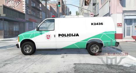 Gavril H-Series Lithuanian Police v1.1 para BeamNG Drive