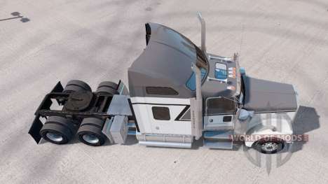 Pele Mestre de Cinza no caminhão Kenworth W900 para American Truck Simulator