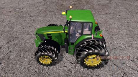 John Deere 6930 Premium front loader para Farming Simulator 2015