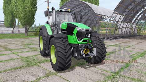Deutz-Fahr Agrotron 9340 TTV green design v1.1 para Farming Simulator 2017