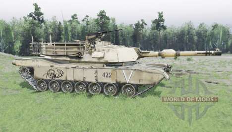 M1A1 Abrams para Spin Tires