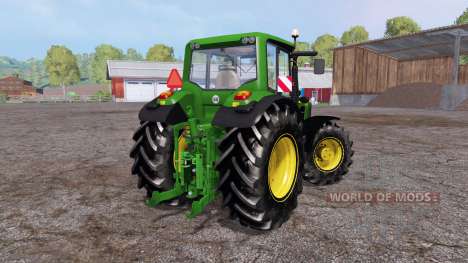 John Deere 6930 Premium front loader para Farming Simulator 2015