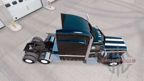 Pele Metalizado Paintable para o caminhão Peterb para American Truck Simulator