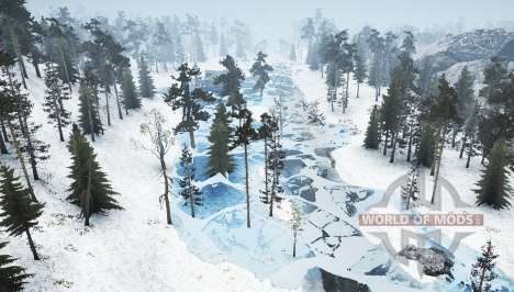 Inverno-Siberia v1.1 para Spintires MudRunner