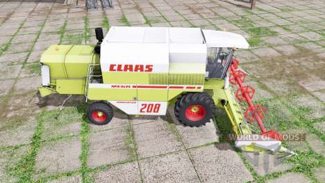 CLAAS Dominator 208 Mega v2.0.1 para Farming Simulator 2017