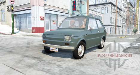 Fiat 126p v9.1 para BeamNG Drive