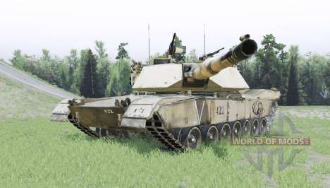 M1A1 Abrams para Spin Tires