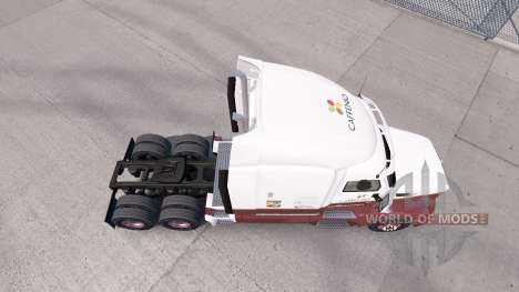 Caffenio pele para o caminhão Peterbilt 579 para American Truck Simulator