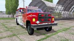 Ford F-700 fire truck para Farming Simulator 2017