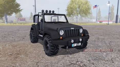 Jeep Wrangler (JK) v2.1 para Farming Simulator 2013