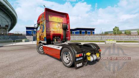 Compreender a pele para o DAF XF105 unidade de t para Euro Truck Simulator 2