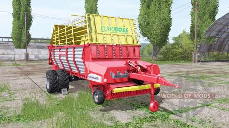 POTTINGER EUROBOSS 330 T twin tires v1.5 para Farming Simulator 2017
