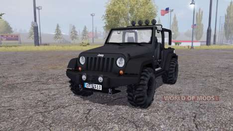 Jeep Wrangler (JK) v2.2 para Farming Simulator 2013