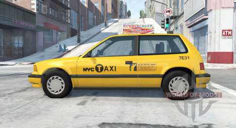 Ibishu Covet New York Taxi v0.12 para BeamNG Drive