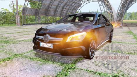 Mercedes-Benz CLA 45 AMG (C117) Black Edition para Farming Simulator 2017