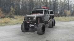 Jeep Wrangler Unlimited 6x6 (JK) crawler para MudRunner