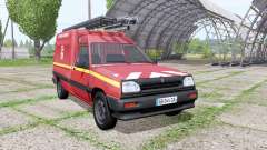 Renault Express Sapeurs-Pompiers para Farming Simulator 2017