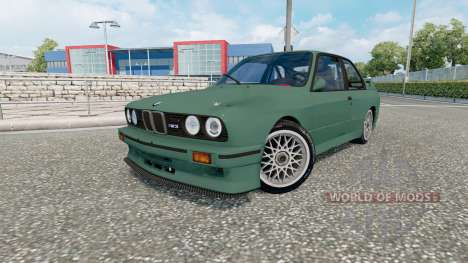 BMW M3 Sport Evolution (E30) 1989 para Euro Truck Simulator 2