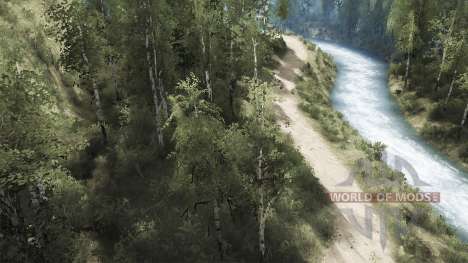 River Trails para Spintires MudRunner