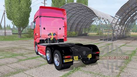 Scania R700 Evo tielbeke para Farming Simulator 2017