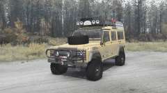 Land Rover Defender 110 Station Wagon para MudRunner