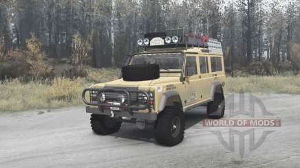 Land Rover Defender 110 Station Wagon para MudRunner