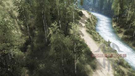 River Trails para MudRunner