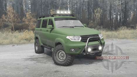 UAZ Patriota (3163 dns_event_unknown_service_por para Spintires MudRunner