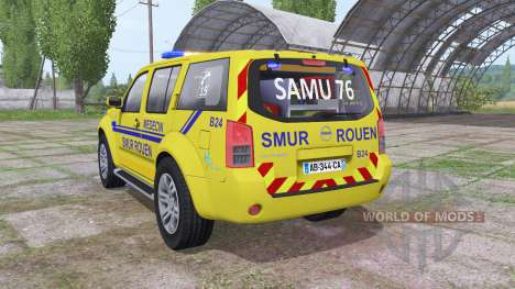 Nissan Pathfinder (R51) 2004 SAMU para Farming Simulator 2017