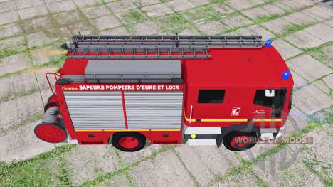 Iveco EuroCargo 1991 Pompier para Farming Simulator 2017