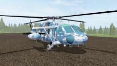 Sikorsky UH-60L Black Hawk winter camo para Farming Simulator 2017