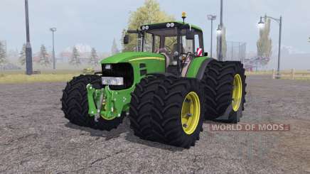 John Deere 7530 Premium twin wheels para Farming Simulator 2013