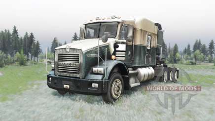 Kenworth T800 4-axes para Spin Tires