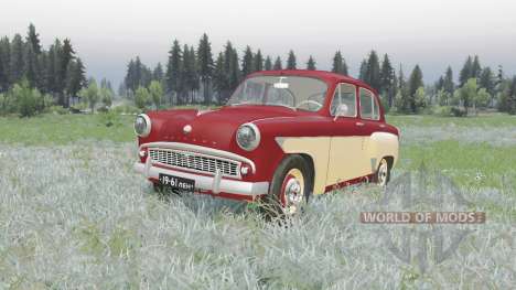 Moskvich 407 1958 para Spin Tires