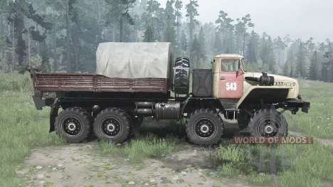 Ural 6614 para Spintires MudRunner
