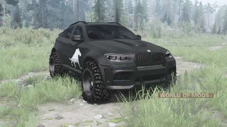 BMW X6 para Spintires MudRunner