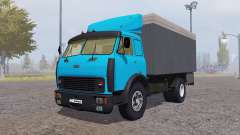 MAZ 500 contentor azul para Farming Simulator 2013